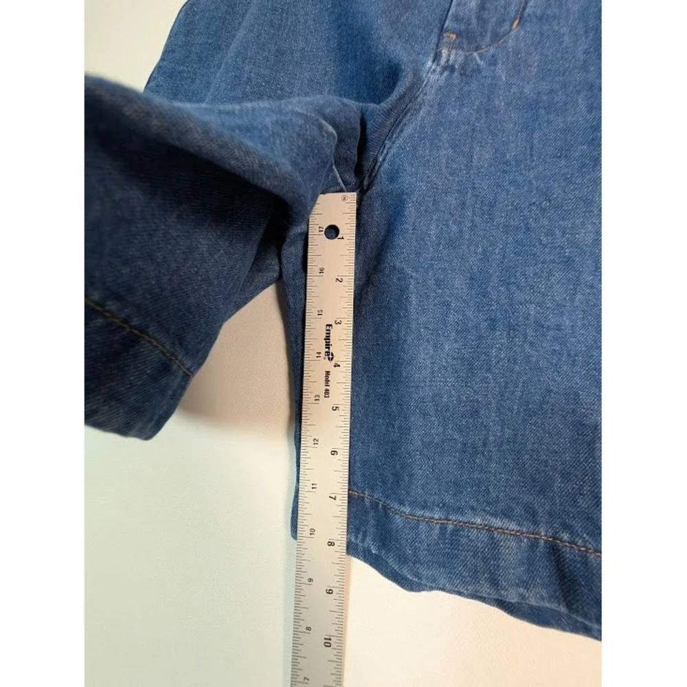 NWT‎ J. Crew Cotton/Linen Denim Shorts Mens 33 (FITS 35) Relaxed 8